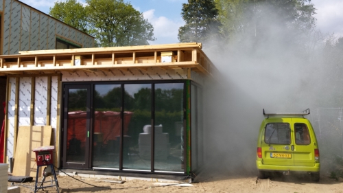 luchtlekkageonderzoek en rooktest